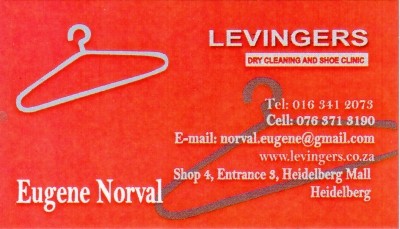 Levingers Dry Cleaners and Shoe Clinic