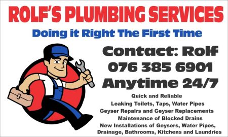 Rolf’s Plumbing Services